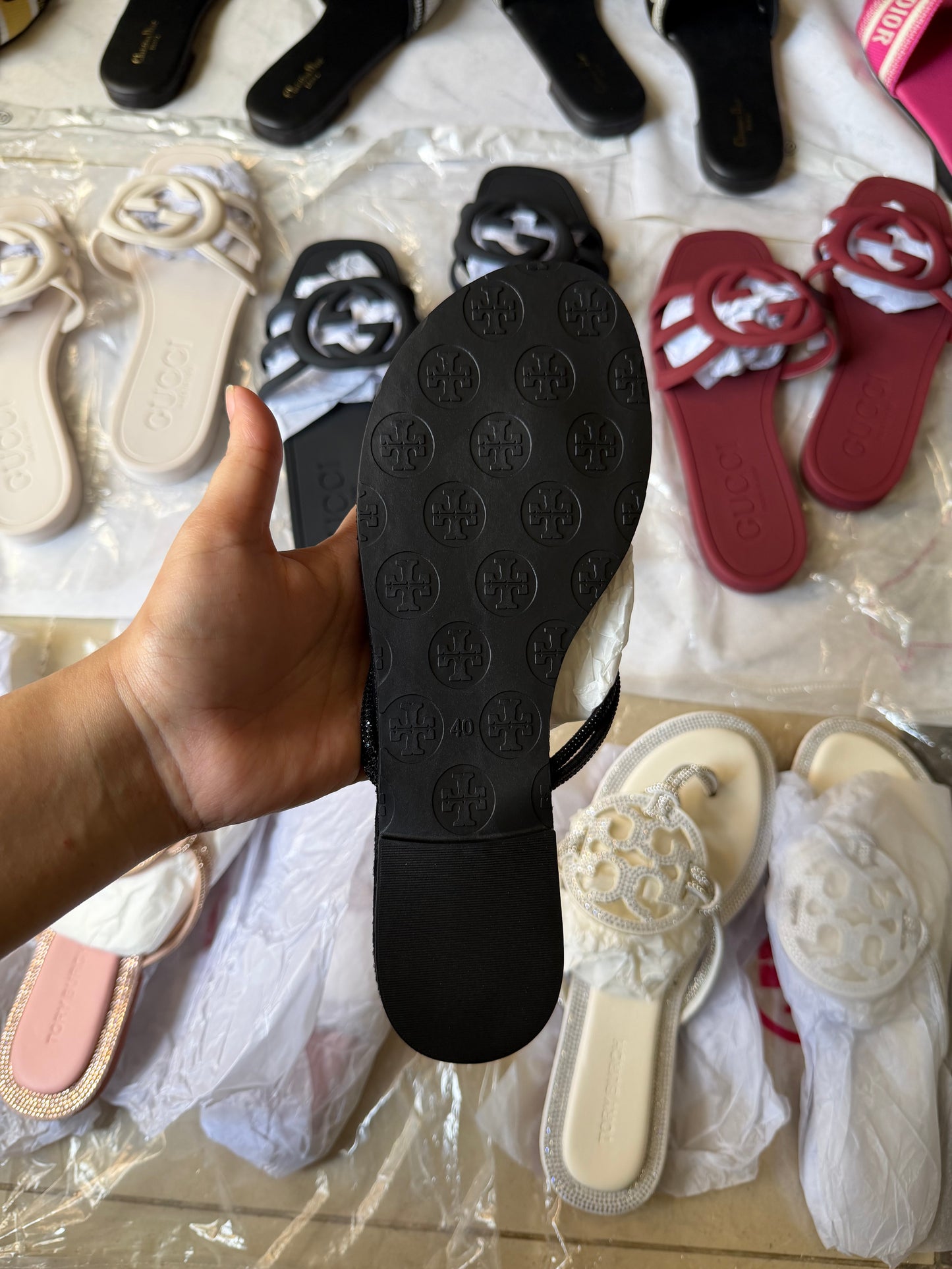 TB famous brand slipper