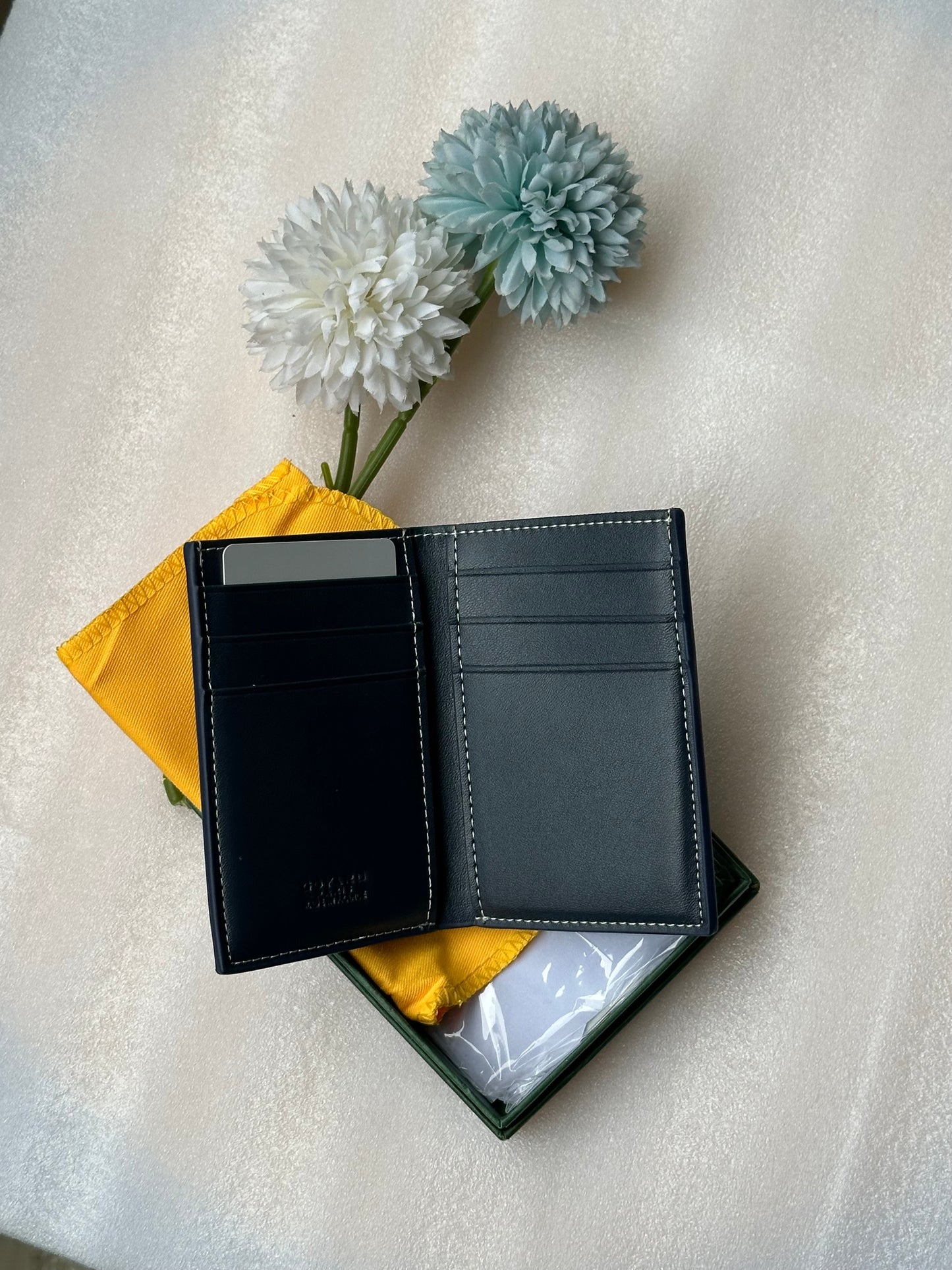 Goyard wallet black