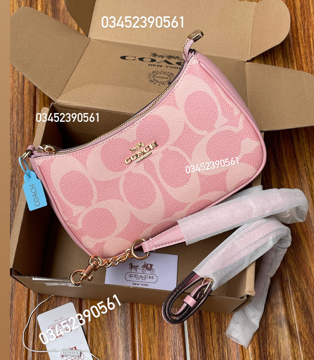 Coach pink bag