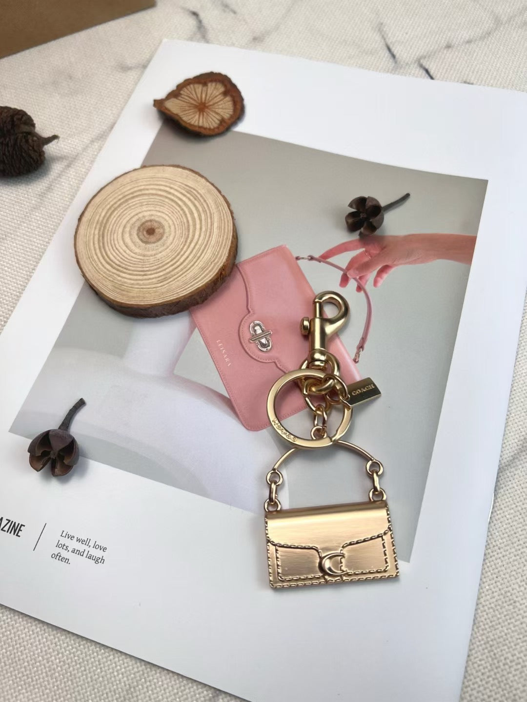 Coach keychain