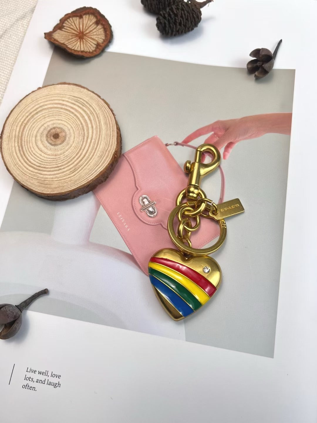 Coach keychain
