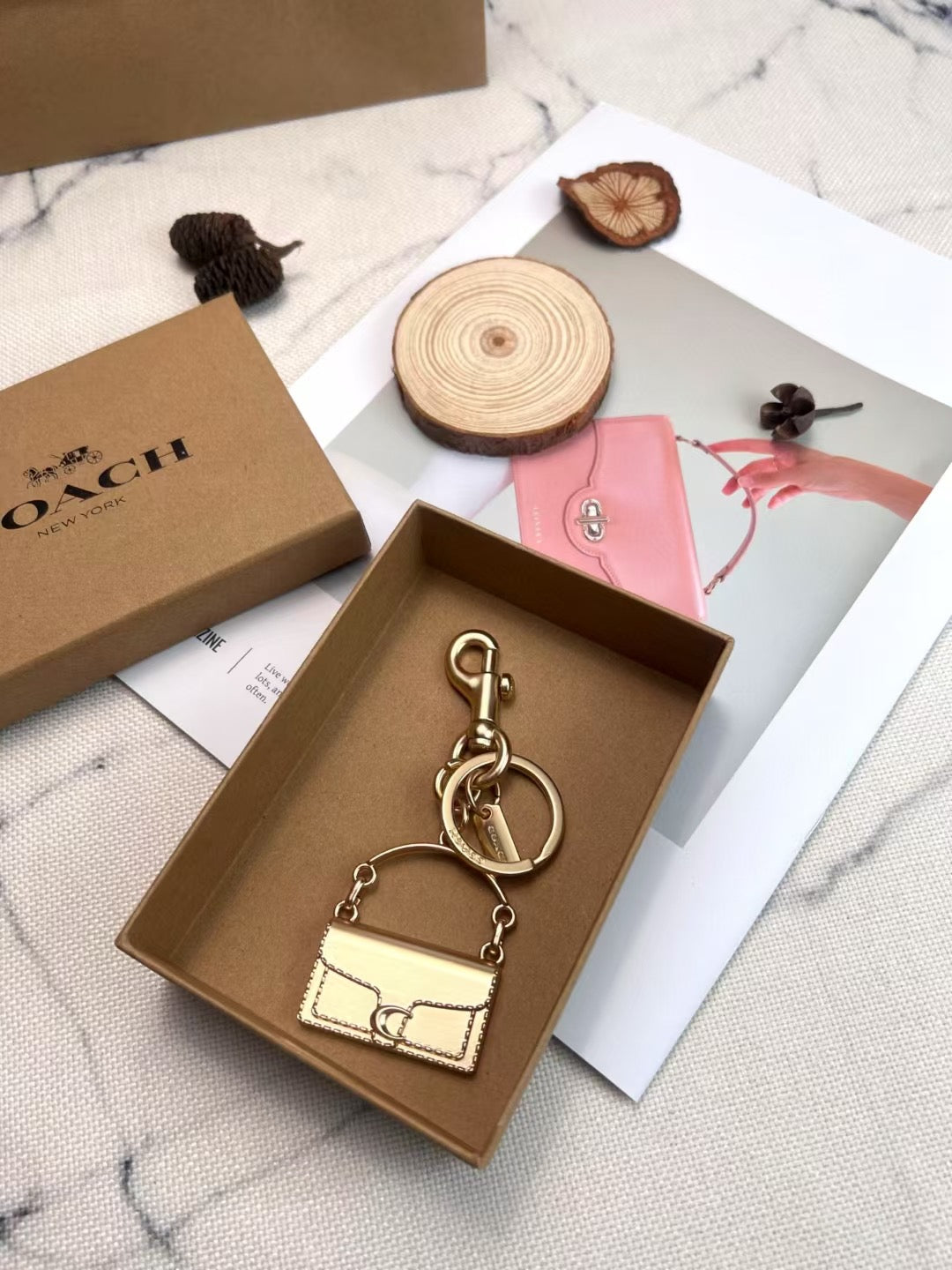 Coach keychain