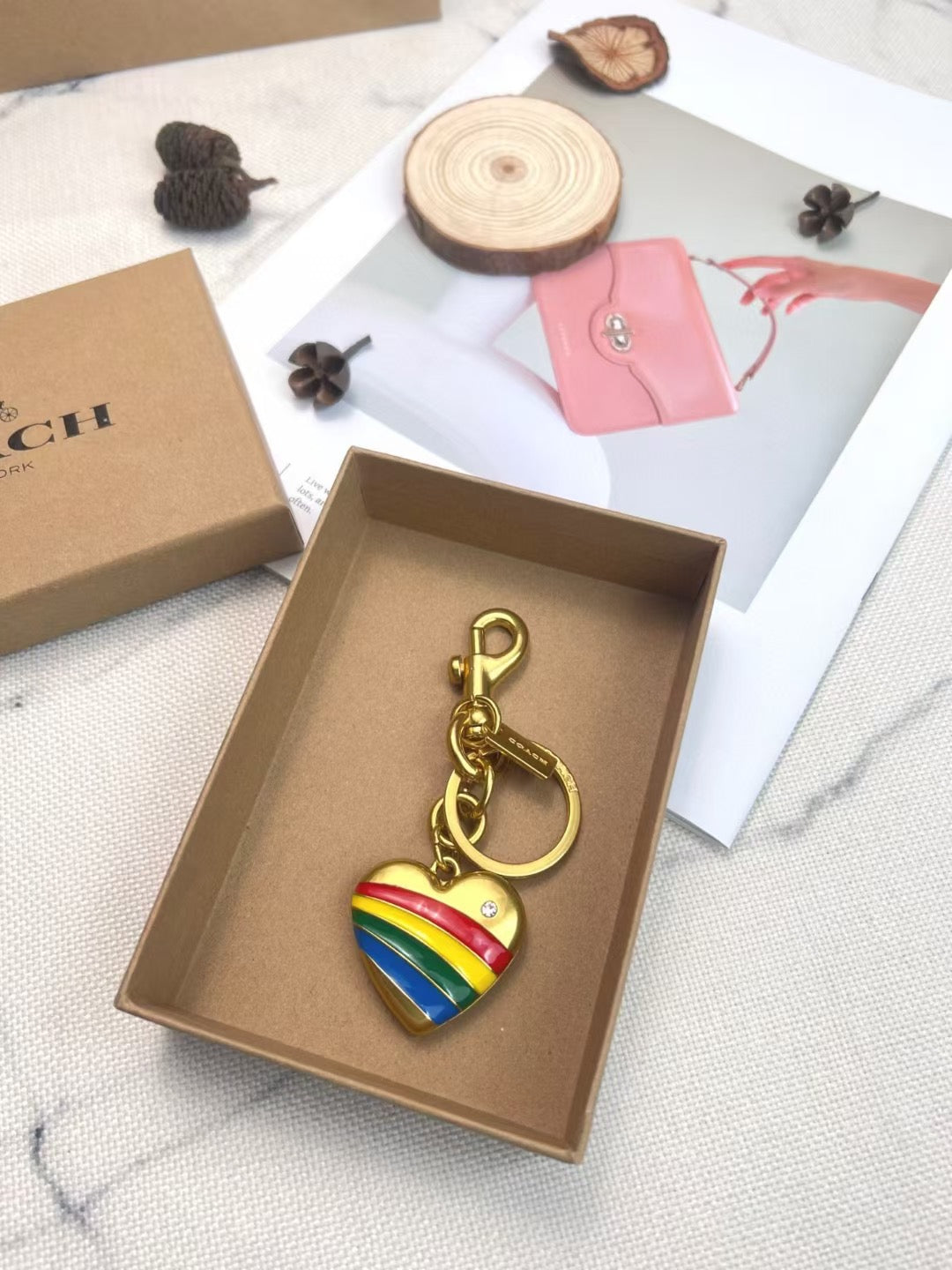 Coach keychain