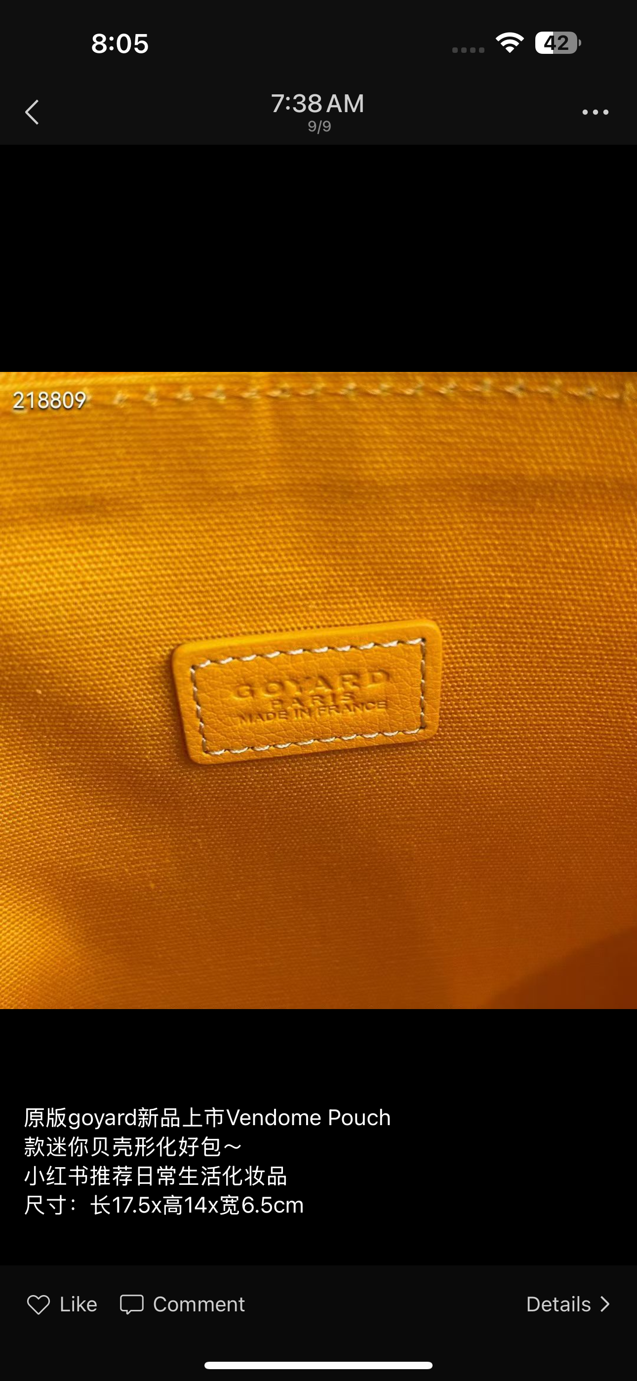 Vendome Pouch

Mini shell-shaped bag