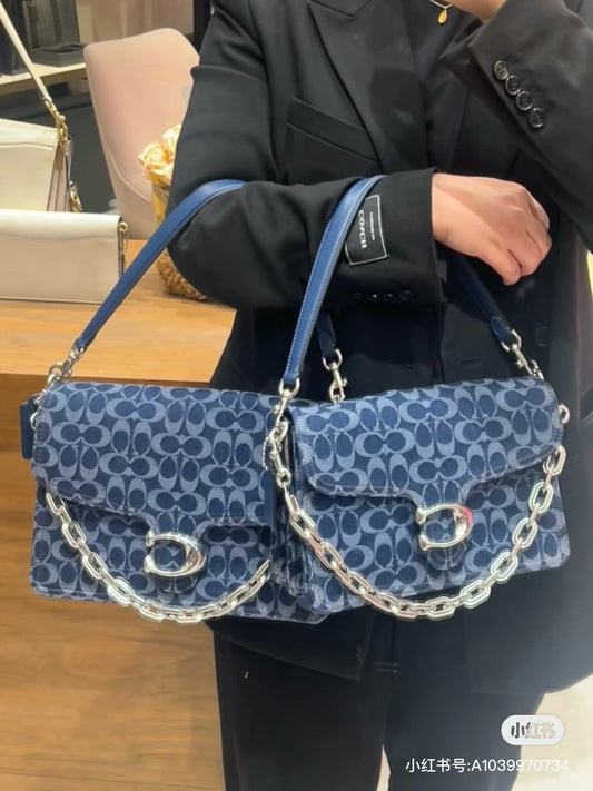 Coach new denim tabby ( 2 sizes )