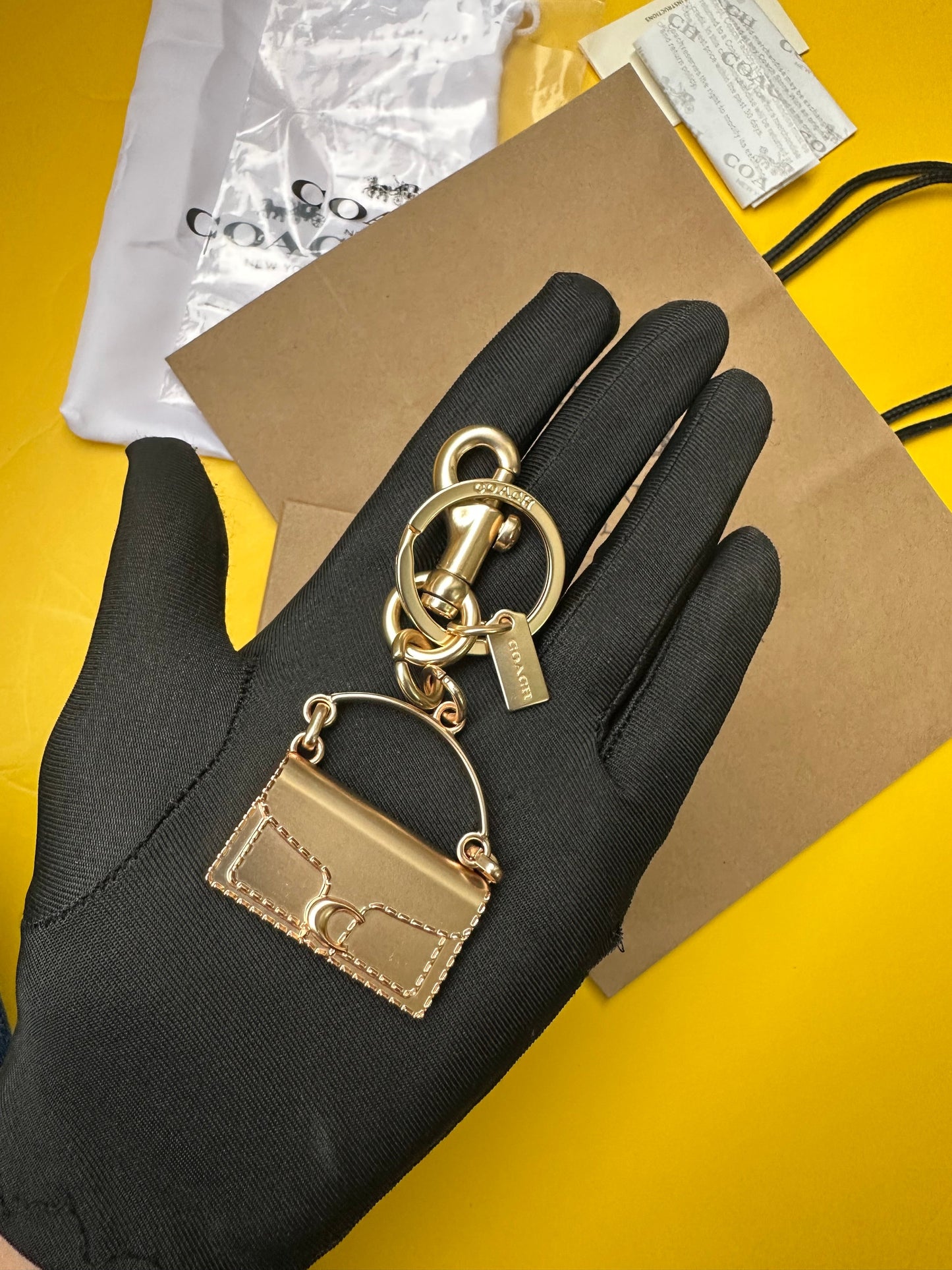 Coach keychain