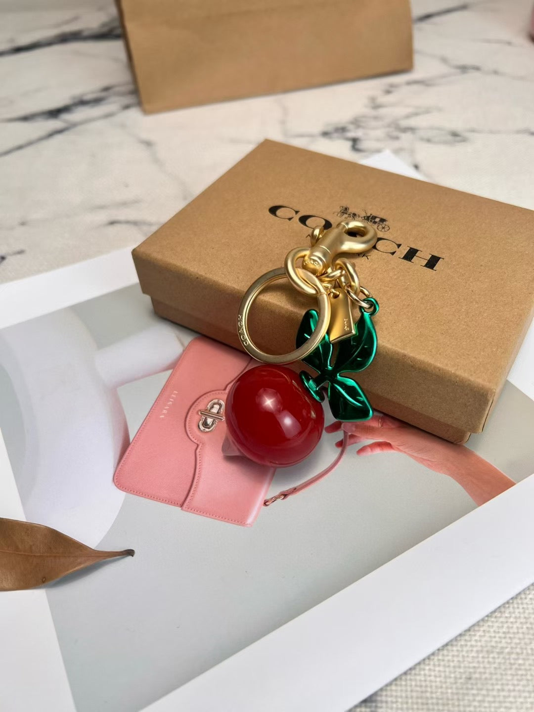 Coach keychain