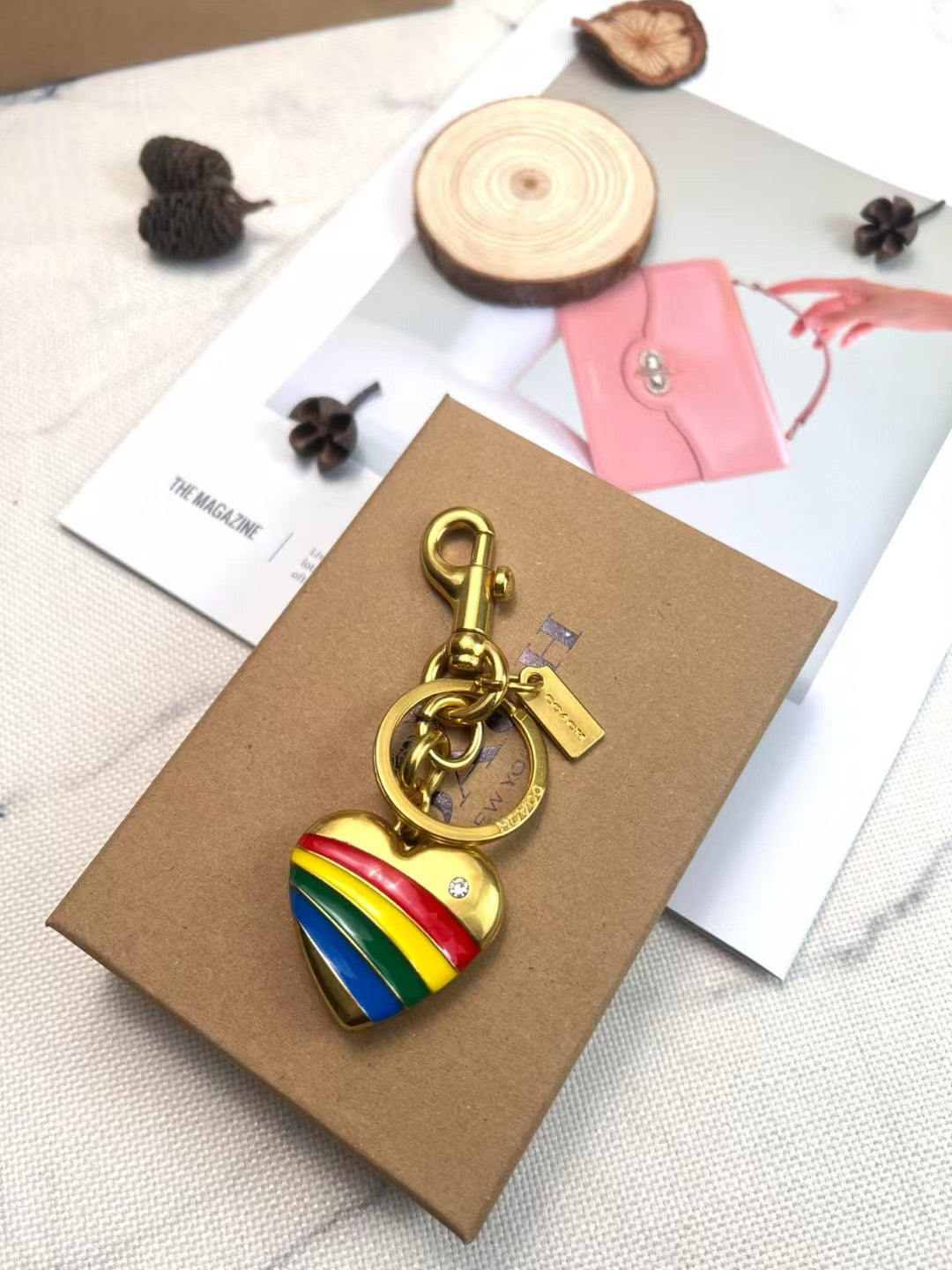 Coach keychain
