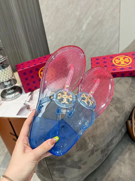 Tory Burch Jelly Slippers