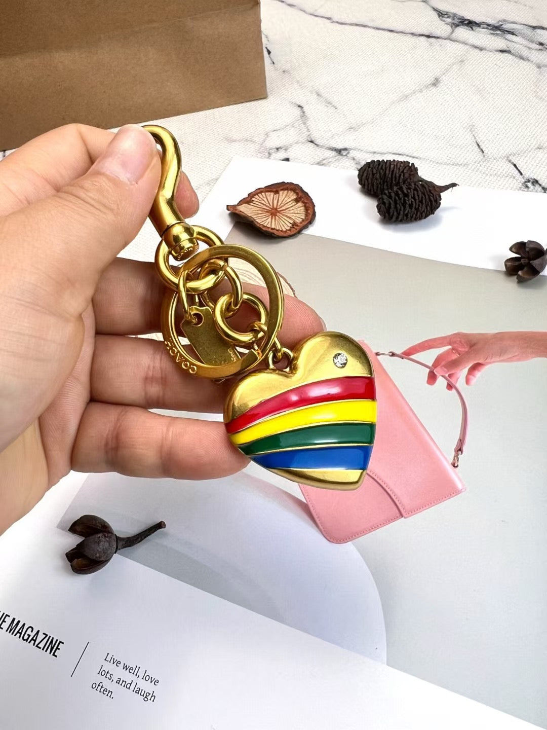 Coach keychain