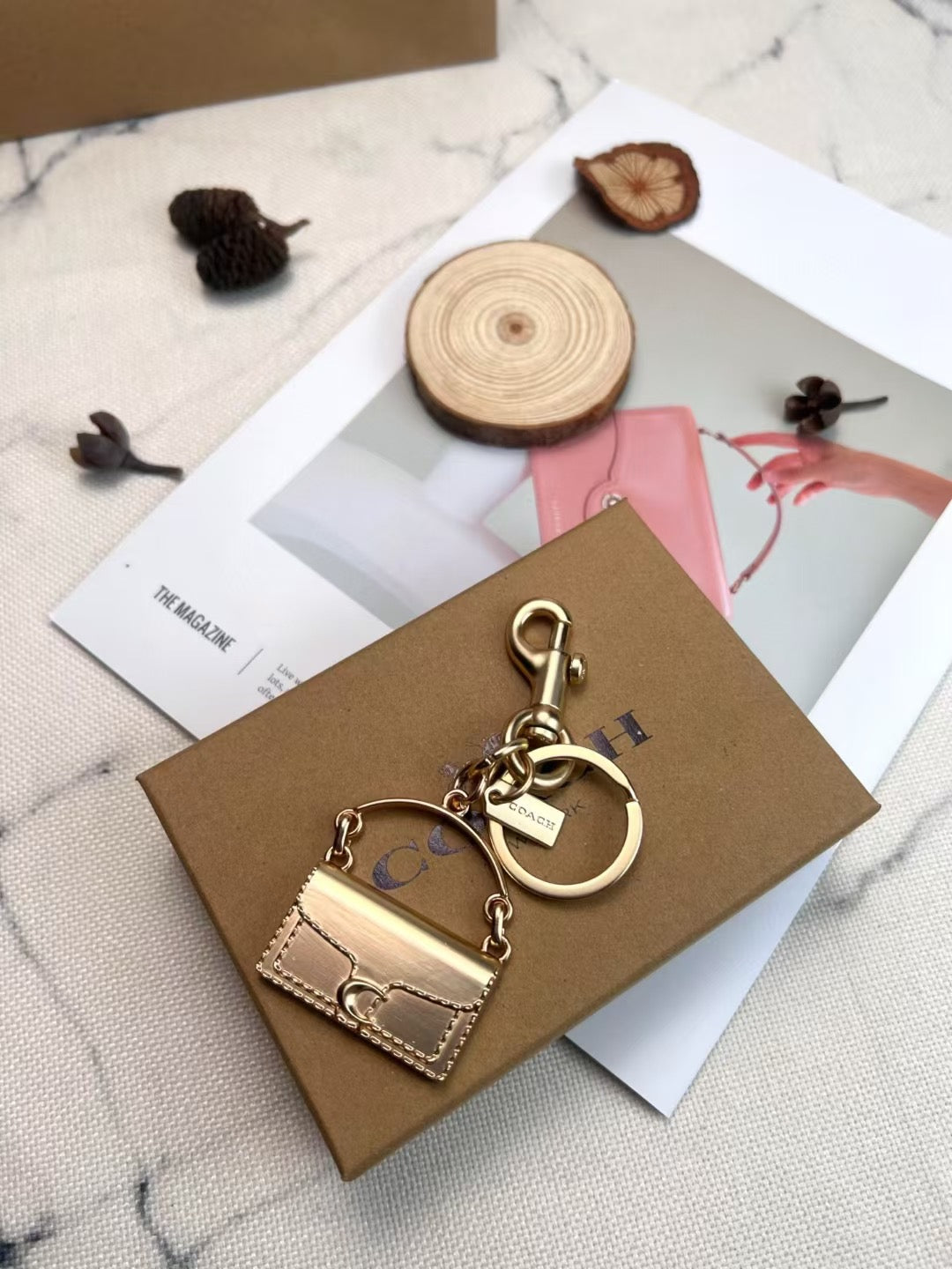 Coach keychain