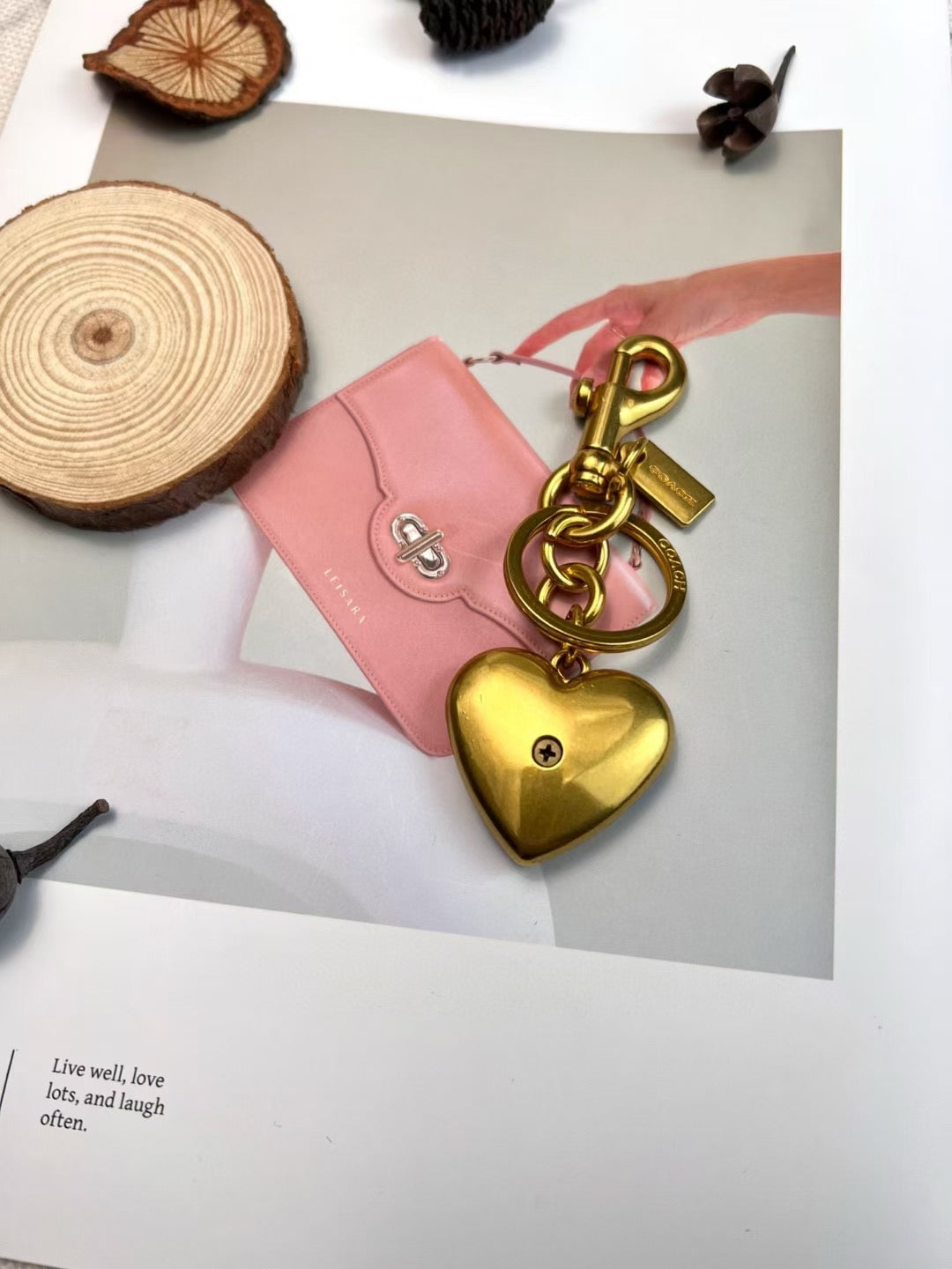 Coach keychain