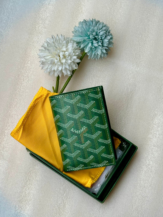Goyard wallet green